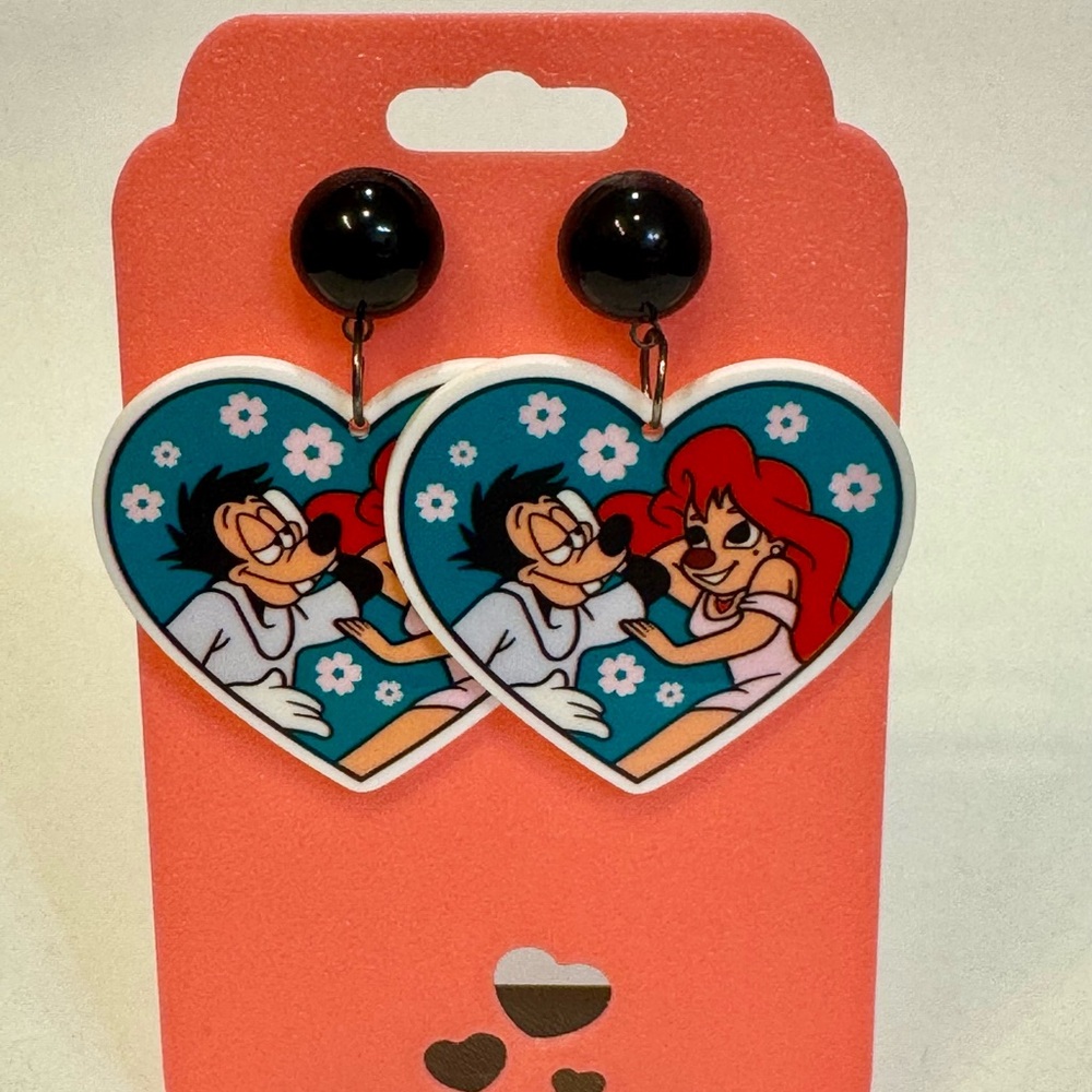Heart-Shaped Max and Roxanne Earrings